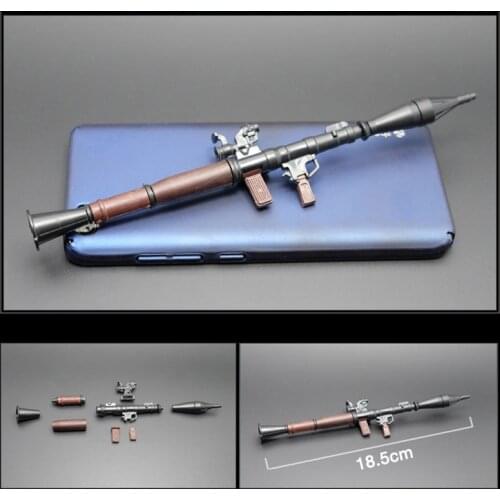1:6 Gun RPG -7 Model Plastic Assemble Soldier 12" Action Figure M82A1 Rifle Type M14 PKP MG42 AK47 Rifle Toy For Boys Gift