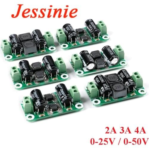 DC Power Filter Board 0-25V/0-50V 2A/3A/4A Class D Power Amplifier Module Interference Suppression Board EMI Suppression
