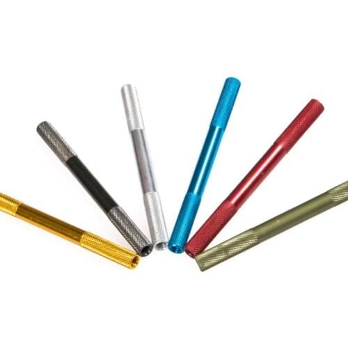 Fishing Bait Needle Multicolor Rotatable Aluminum Alloy with Drill Splicing Making Needle Fishing Tools accessories wholesale