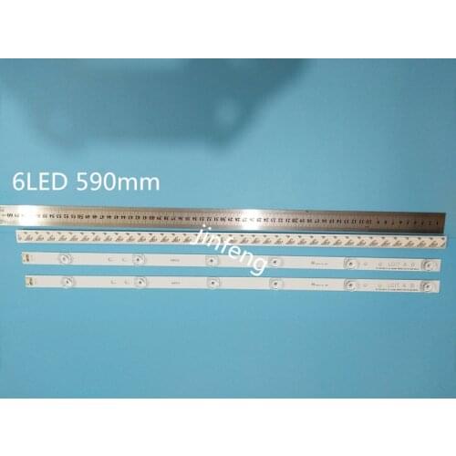TV Illumination For Philips 32PFS6402/12 32PFT4309/60 32PFT5300/60 LED Bar Backlight Strip Line Ruler GJ-2K15 D2P5 D307-V1 V1.1