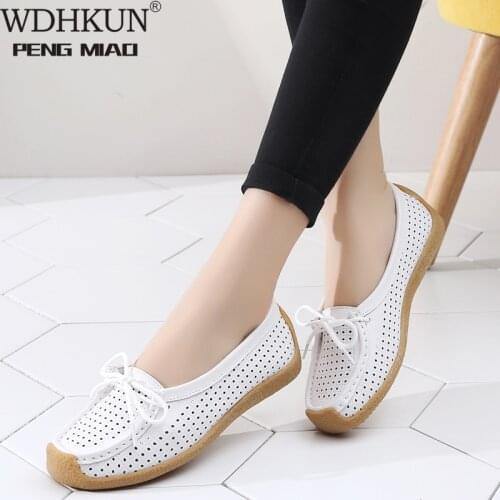 WDHKUN Women's Moccasins