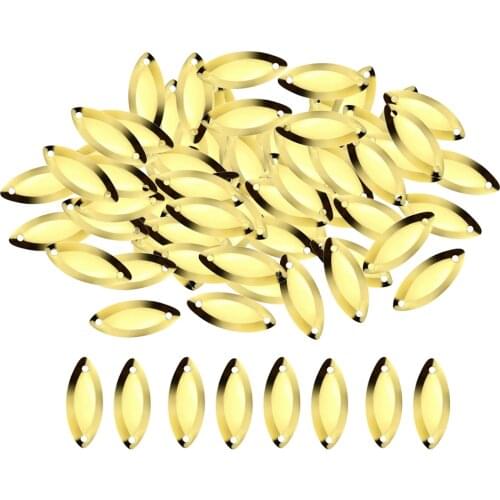 100 Pcs Durable Fly Fishing Spoons Fishing Lures Sequins Paillette Baits Noise Spinnerbait Fly Fishing Accessories Tackles Pesca