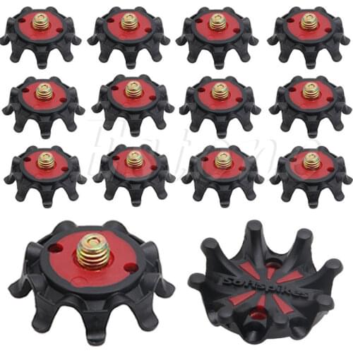 14Pcs New Golf Spikes Pins 1/4 Turn Fast Twist Shoe Spikes Replacement Set