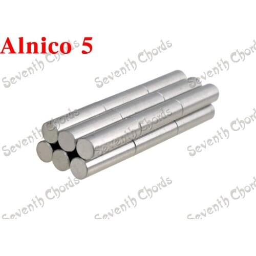 24 Pcs magnetized Alnico 5 Electric Guitar Humbucker Pickup Polepiece Slug Pole Slug /Pickup Magnet Slug Rods/18mm 15mm choose