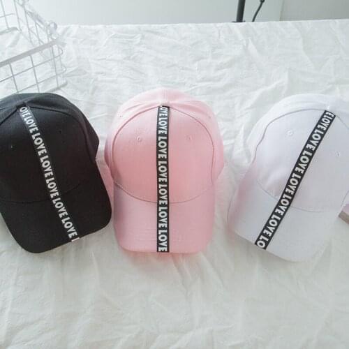 Fashion Couple Love Hat Adjustable Kpop Baseball Caps Casual Shade Cap Sun Hats For Men Women Unisex