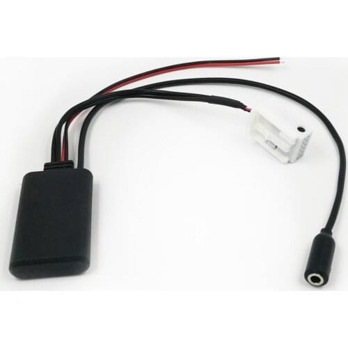 Bluetooth-compatible AUX Audio Adapter Wireless Phone Call Microphone Handsfree 12Pin Connector for Peugeot RD4 Radio