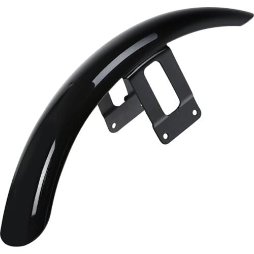Motorcycle ABS Gloss Black Front Fender Mudguard Splash Cover For Harley Sportster XL883