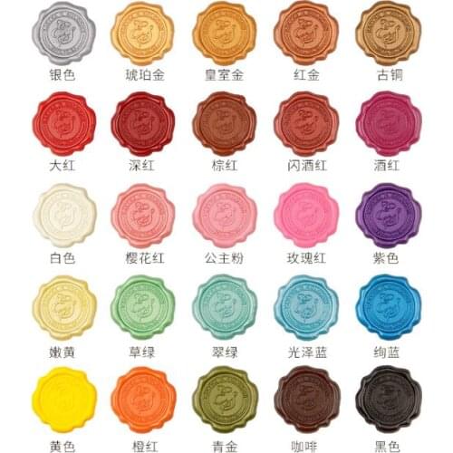 Lacquered wax label seal , customize logo Lacquered wax seal Seal sticker