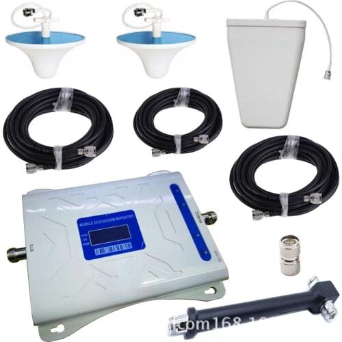 Mobile Phone Signal Amplifier Telecom Signal Enhance Organ Three Frequency Amplifier fixed wireless terminal wifi