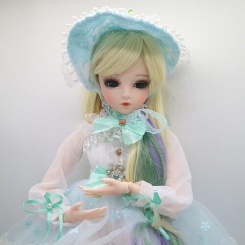 Fashion Style 1/3 BJD Doll DORIS 60cm female Plastic joint movable doll selling with dress