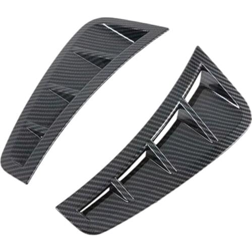 For Hyundai Sonata 2020 Car Head Side Fender Air Outlet Fender Frame Trim Cover ABS Car-Styling Sticker