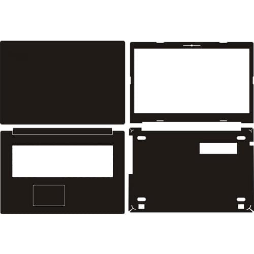 KH Laptop Sticker Skin Decal Carbon fiber Cover Protector for Lenovo Ideapad 320 17IKB 17.3"