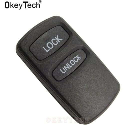 OkeyTech For Mitsubishi Key Shell 2 Button Keyless Entry Remote Key Shell Replacement Cover Case Fob for Diamante Montero Sport