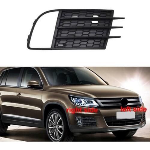 For Volkswagen VW Tiguan 2013 2014 2015 2016 2017 Front Bumper Grille Driving Lamp Cover Fog Light Cover Fog Lamp Shell