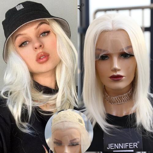 Straight Wig Synthetic Wig Lace Front Wigs For Women Long or short 613 color Heat Resistant Fiber Classic Plus Cosplay wigs