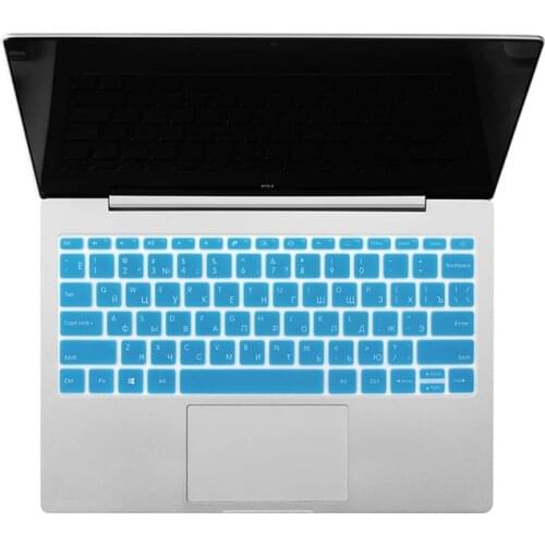 5 Color Russian For Xiaomi Mi Notebook Air 13.3 13 inch Laptop Silicone US Keyboard Cover Skin Protector film Free Shipping
