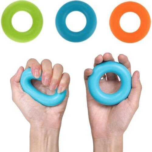 Silicone Finger Trainer Grip Rally Fitness Silicone Finger Expander Exercise Finger Exerciser Fitness Home Gym