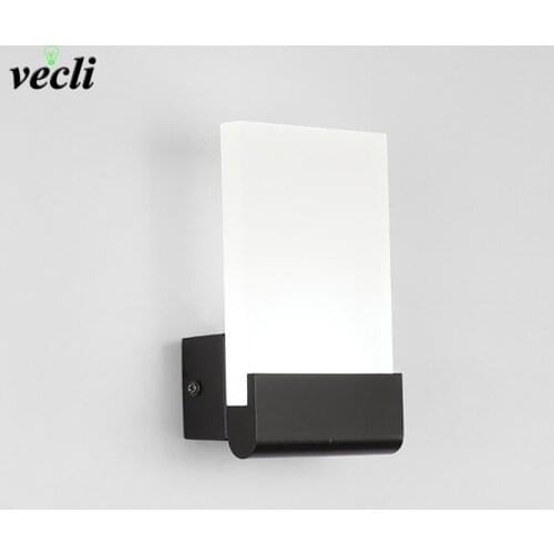 LED Simple Wall Lamp Bedroom Bedside light Nordic living room Stairs Corridor Wall light Indoor home Decorative Fixture 110 220V