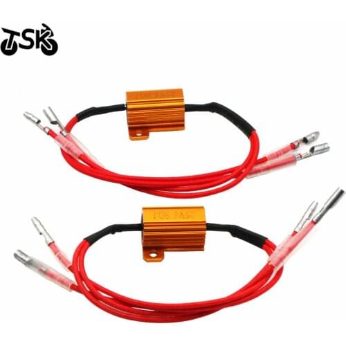 LED motorcycle turn signal resistance automobile and motorcycle tail light resistance 12V 25W 8ΩJ