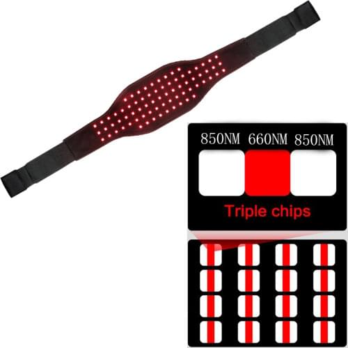 Factory Price 660Nm 850Nm Slimming Red Led Light Therapy Belt For Arthritis Promote Wound Healing Knee Pain Relief