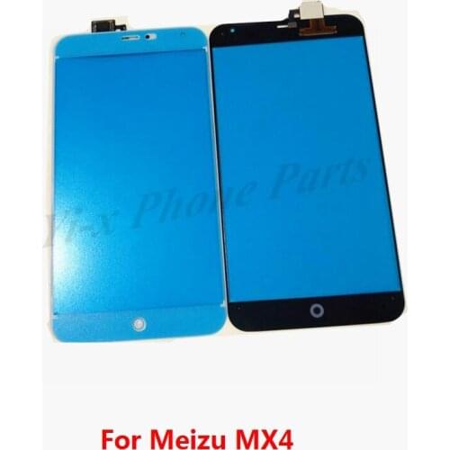 10pcs/lot For MeiZu MX4 Replacement Front Touch Screen Digitizer For MX4 Touchscreen Sensor Glass Panel