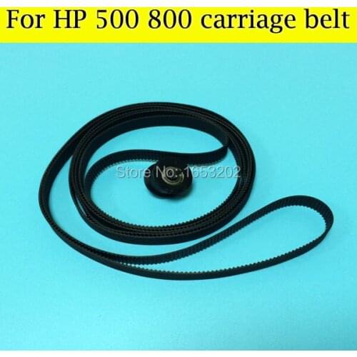 2 PC High Quality A1 C7769 - 60182 24 inch Carriage Belt For HP Designjet 500 510 800 500ps 510ps 800ps Belt For HP500 HP800