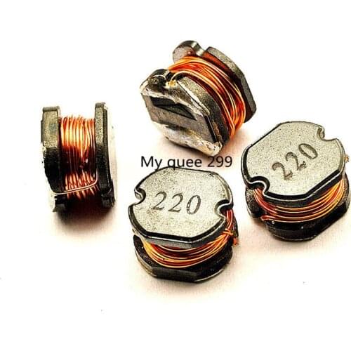 50PCS/lot SMD power inductors CD75 7.8*7.0*5.0mm 22UH
