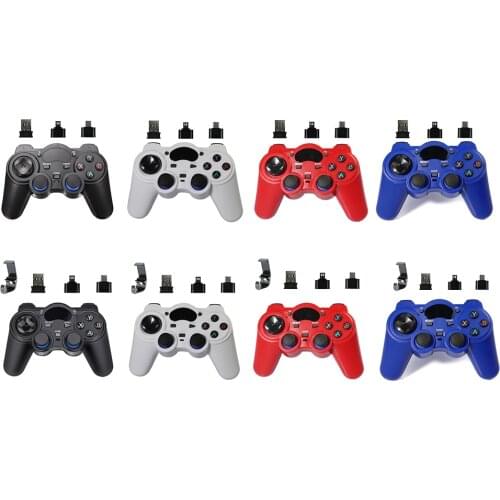 2.4G Wireless Gamepad Controller USB Gaming Joystick For PC Laptop Android Device Support Windows 10/8/7/XP Raspberry Pi 4 3