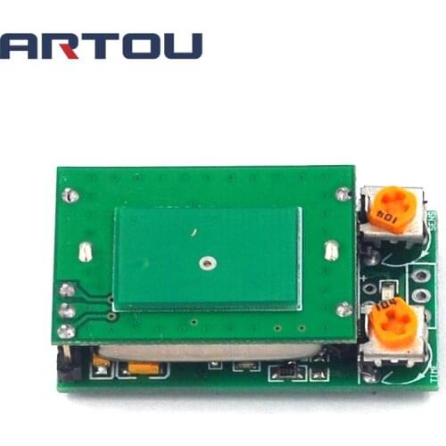 DC 5V 5.8G 5.8GHz Microwave Radar Sensor Switch Module ISM Waveband Sensing 12m HFS-DC06 No Interference Board 30mA