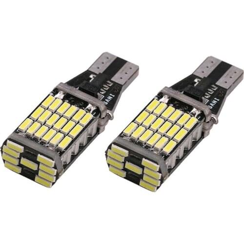 T15 4014 45smd Led 12v, 24 V Vehicle Bulb Decoding, Turn Signal Lamp, Brake Lamp Easy To Install, Direct Replacement, No Wiring