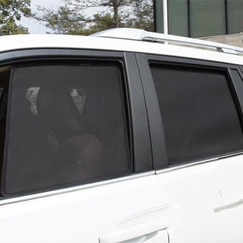 For Toyota Camry 2018 2019 2020 Front Rear Side Window Sunshade Magnetic Gauze Mesh Sunshield Cover Sunproof Car Accessories