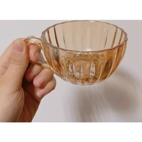 Creative Corrugated Glass Mug Resistant Tea Beer Mug Milk Lemon Juice Cup Drinkware Lover Coffee Mug Gift Water Bottle