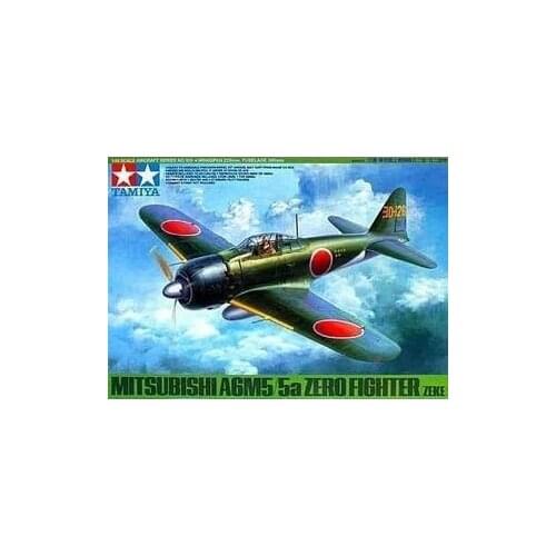 RealTS TAMIYA MODEL 1/48 SCALE military models #61103 MITSUBISHI A6M5/5a ZERO FIGHTER (ZEKE)