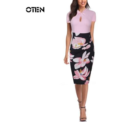 Модные обтягивающие платья Oten China At AliExpress