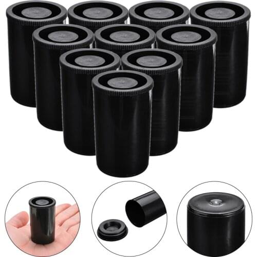 5/10Pcs 54x33 mm Plastic Cans Empty Bottle Seal Film Case Canisters Container for Accessories Art Bead Coin Pill Fishing Bait