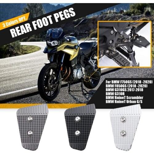 Rear Foot Brake Lever Pedal Extension Enlarge Pad Extender Peg For BMW R NINE T R NineT G310GS G310R F850GS F750GS 2018-2021