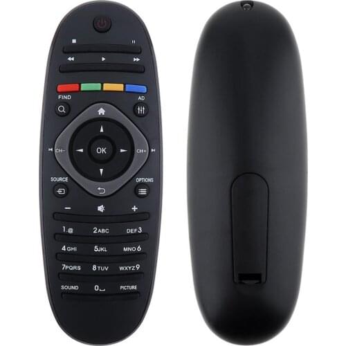 Universal TV Remote Control Replacement Remote Support 2 x AAA Batteries for Philips TV / DVD / AUX Remote Control