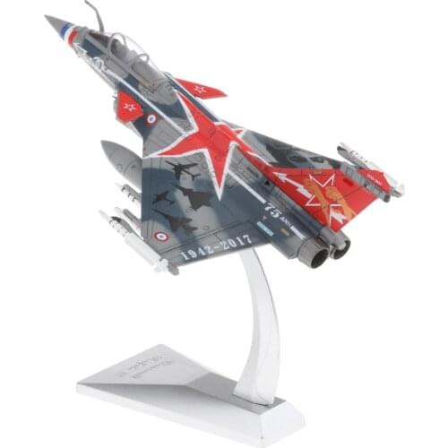 1/72 Dassault Rafale France Fighter, Alloy Diecast Army Model Aircraft & Dispaly Stand Collectables Office Decoration