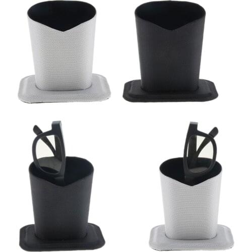 2Pcs Eyeglass Holders,Anti-Scratch Glasses Stand Dust Proof Eyeglasses Upright Case For Desks or Nightstands