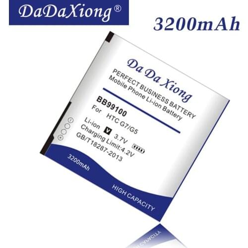 Da Da Xiong 3200mAh BB99100 Phone Battery for HTC A8180/A8181/G5/G7/T8188/T9188/NEXUS ONE/HTC Desire Cell Phone Battery
