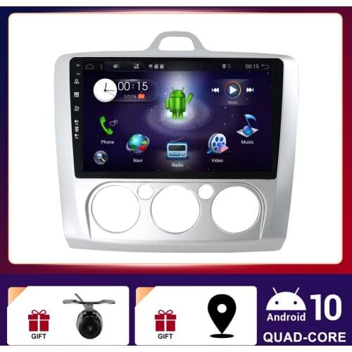 9inch Quad Core Car Multimedia Player Radio GPS For Ford Focus 2006 2007 2008 2009 2010 2011 Bluetooh Aux Wifi