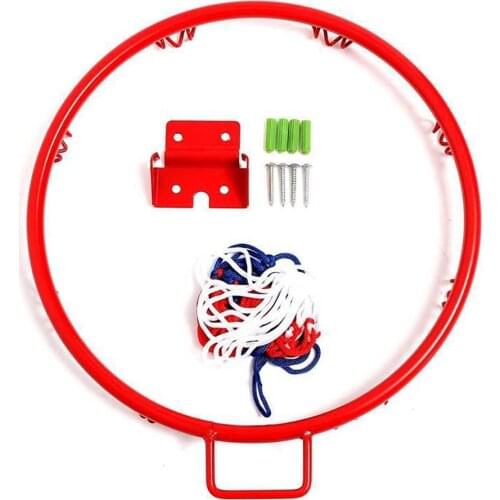Indoor Outdoor 32cm Wall Mounted Basketball Hoop Net Children Kids Sports Toy