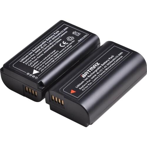 Batmax 3050mAh DMW-BLJ31 DMW BLJ31 BLJ31 camera Battery akku for Panasonic LUMIX S1, S1R, S1H Mirrorless Cameras
