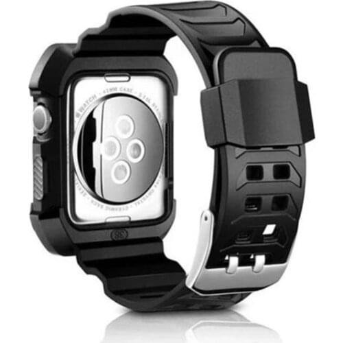 Case+Strap For Apple Watch Band Pulseira apple watch 4 3 5 Band 44mm 40mm Case Cover iWatch 42mm/38mm Watchband Belt