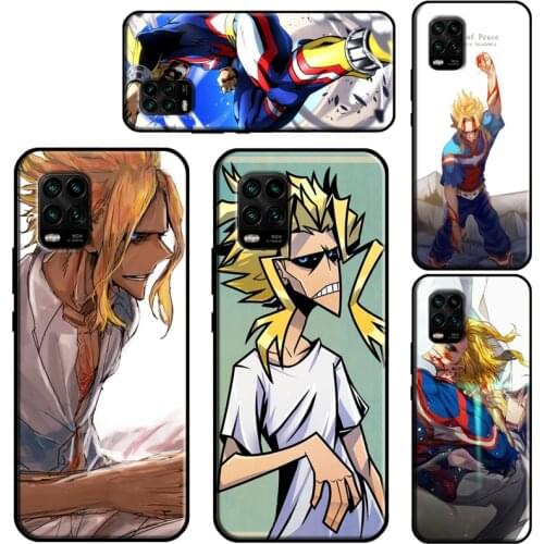 All Might Boku no Hero Academia Case For Xiaomi Mi 11 Lite 10 9 9T 10T Pro A3 11 Ultra POCO M3 X3 Pro F2 F3 Phone Fundas