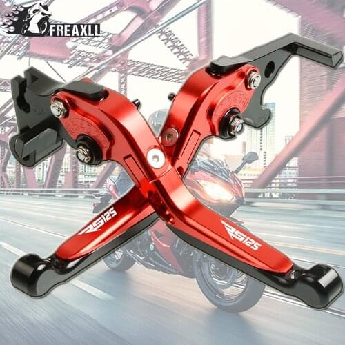 CNC Aluminum Adjustable Extendable Motorcycles Brake Clutch Levers For APRILIA RS125 RS 125 1996-2005 Motorbike Brakes Levers