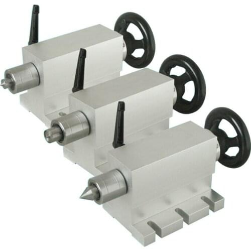 CNC tailstock 4 Axis,MT2 Rotary Axis Lathe Engraving Machine Chuck