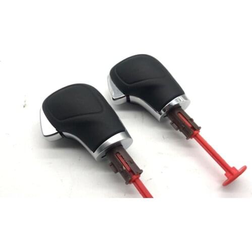 CHESHUNZAI Leather products DSG gear knob gear shift knob for V W passat CC Golf 6 MK6 G T I Jetta MK6 GLI