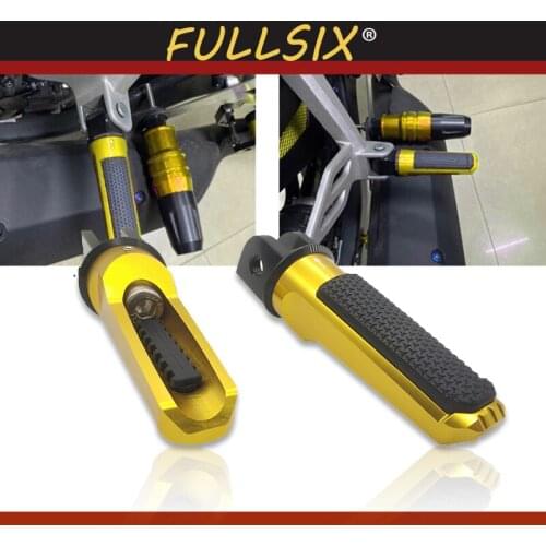 Motorcycle Rear Foot Pegs Pedals For SUZUKI B-KING 08-11 SFV650 GLADIUS 09-15 GSXR1000 05-18 SV650 16-19