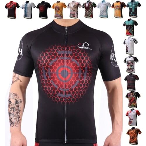 New Summer Men Cycling Jersey 17 colors Short Sleeve Shirt Maillot Bicycle Clothes Breathable Sport Wear Clothing New Team
